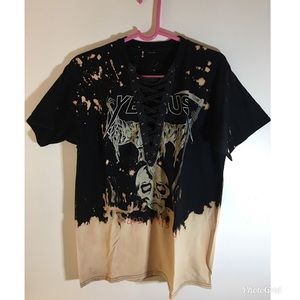 Yeezus lace up shirt
